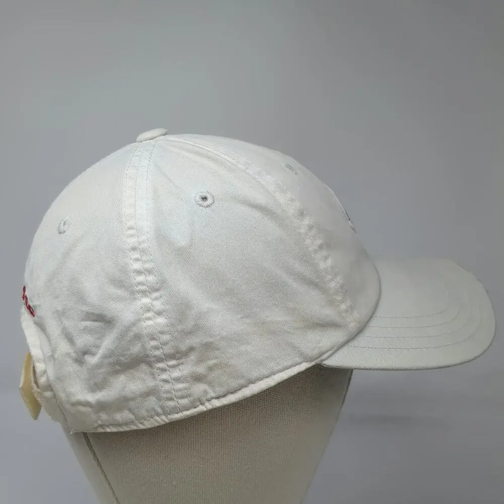 American Needle White Baseball Cap One Size Vineyards CC Naples Green Underbrim
